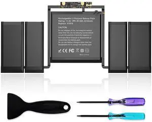 EFOHANA A1819 A1706 Laptop Battery Replacement for MacBook Pro 13 inch A1706 (Late 2016 Mid 2017) EMC 3071 3163 MLH12LL/A MPXV2LL/A MLVP2LL/A MNQF2LL/A MNQG2LL/A 11.4V 49.2Wh 4314mAh