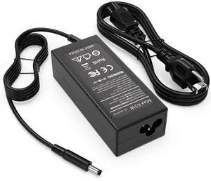 GVKRLXZ 2025 New 65W AC Adapter Compatible with Dell Pro 14 16 PC14250 PC14255 PC16250 PC16255 Business/Student Laptop,Compatible with Dell Pro Micro QCM1250 QCM1255 Desktop Power Adapter