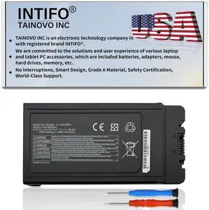 INTIFO 46Wh CF-VZSU0PW Laptop Battery Compatible with Panasonic Toughbook CF-54 CF54 MK1 MK2 MK3 54 Gloved Multi Touch Series 51S CF-54F9001KM CF-VZSU0PR CF-VZSU0LW CF-VZSU0GW CF-VZSU0KR SE[11.1V]