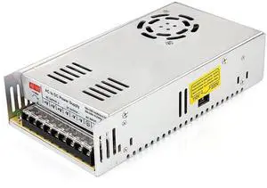 SUPERNIGHT 12V 30A Switching Power Supply, 110-240 Volt AC to DC 360W Universal Regulated Switching Transformer Adapter Driver for 3D Printer, CCTV, Radio, LED Strip Lights,Computer Project