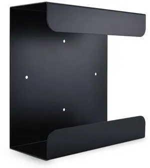Patioer UPS Mount, Wall Mount Metal Rack for Uninterruptible Power Supply, Compatible with APC, CyberPower & GOLDENMATE (10.6" H x 4.3" W x 11" D)