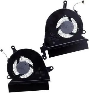 Deal4GO CPU & GPU Graphics Cooling Fan L38106-001 L38107-001 Replacement for HP Spectre X360 15-DF 15T-DF 15-DF1033DX with i7-8565U