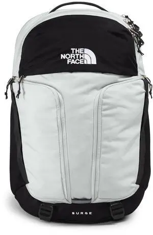 The North Face Surge Commuter Laptop Backpack, Tin Grey Dark Heather/TNF Black-NPF, One Size
