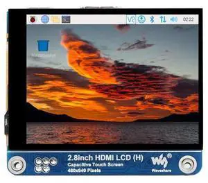 2.8inch-HDMI-LCD-(H) 2.8inch HDMI LCD capacitive Touch Screen Display 480×640 for Raspberry Pi