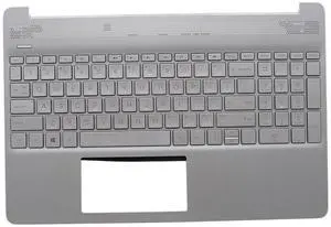 New Palmrest for HP 15T-DY 15-DY 15-EF 15S-EQ 15S-FQ 15-EF0023DX 15-EF0025WM 15-EF2126WM 15-DY1024WM 15-DY1032WM 15-DY1091WM 15-DY2046NR Upper Case with Keyboard L63578-001 M17184-001 EAP0P500601A