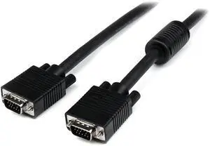 25 ft Coax High Resolution Monitor VGA Cable - HD15 M/M - 25ft HD15 to HD15 Cable - 25ft VGA Monitor Cable