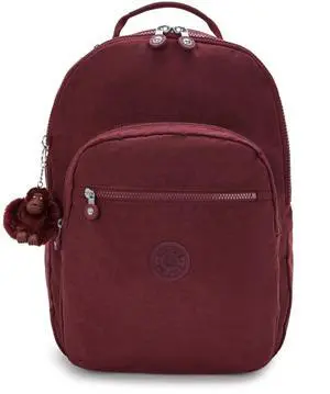 Kipling Women's Seoul 15" Laptop Backpack, Durable, Roomy with Padded Shoulder Straps, Built-In Protective Sleeve