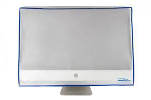 Dust and Water Resistant Silky Smooth Antistatic Vinyl iMac Monitor Dust Cover for 20" iMac 20.5W x17H x3(Top)/8(Bottom) D