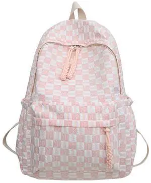 kakarin choyx Y2K Aesthetic Women Backpack Kawaii Cute Backpack Preppy Backpack 17.3 inch Laptop College Backpack Pink