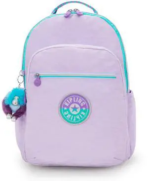 Kipling Women's Seoul 15" Laptop Backpack, Durable, Roomy with Padded Shoulder Straps, Built-In Protective Sleeve