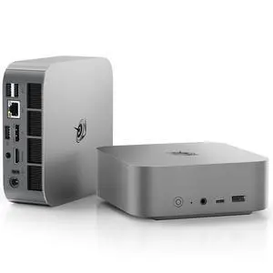 Beelink Mini PC, AMD Ryzen 7 8745HS(8C/16T, up to 4.9GHz), 32GB DDR5 RAM 1TB PCIe4.0 SSD, Radeon 780M, SER8 Mini Computer Supports 4K Triple Display/ USB4/ HDMI+DP1.4/ WiFi6/ BT5.2/2.5Gbps LAN