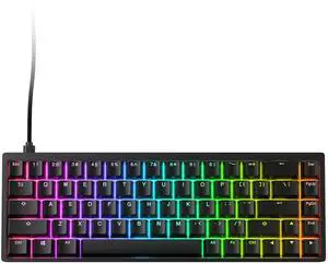 ENDGAME GEAR KB65HE Gaming Keyboard, ANSI US  Hall Effect Technology, Gateron KS-37B Switches, Aluminum Body, Ducky Doubleshot PBT Keycaps, RGB Lighting