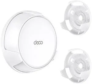 Deco Mesh Wall Mount Kit for Deco BE23/ BE25/ BE3600/ BE5000 Mesh WiFi 7 System, Space-Saving Bracket with Hidden Cable Management, Secure & Stylish Design for Home and Office (White, 2 Pack)