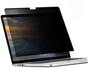 Easy On/Off Magnetic 360° Privacy Screen Filter Compatible with MacBook Pro 16 inch (2024, 2023, 2022, 2021, M4, M3, M2, M1, Pro, Max), Anti Glare Laptop Privacy Screen Shield with Camera Cover - UV b Easy On/Off Magnetic 360° Privacy Screen Filter Compatible with MacBook Pro 16 inch (2024, 2023, 2022, 2021, M4, M3, M2, M1, Pro, Max), Anti Glare Laptop Privacy Screen Shield with Camera Cover - UV b