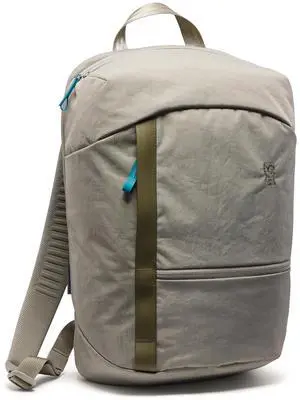 Chrome Industries Camden Backpack  16L Travel Bag for Men and Women with Plush Knit Shoulder Straps Recycled Materials and Internal Laptop Sleeve  Sage