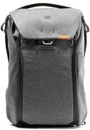 Peak Design Everyday Backpack 30L, Charcoal, MagLatch Top, Dual Side Access, FlexFold Dividers, Fits 15" / 16" Laptop, For Camera Carry, Daily Commutes or Travel, Versatile Backpack for Men & Women