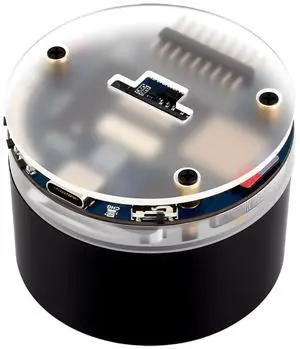 Waveshare ESP32-S3 AI Smart Speaker Development Board, Dual Microphones, Noise Reduction, RGB Lighting, External Display & Camera Support