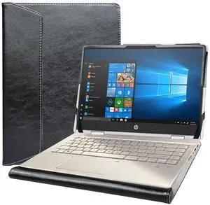 Alapmk Protective Case Cover for 14" HP Pavilion x360 14-dwXXXX 14m-dwXXXX 14M-DW0023DX/HP Pro C640 Chromebook Enterprise/HP Pro c645 Chromebook/HP Chromebook 14a-naXXXX 14a-na0010nr Laptop,Black