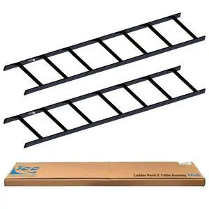 ICC Cable Runway Rack 5' Straight Section, 16-Gauge Steel, Made in USA, 2-Pack