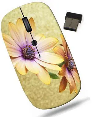 maizi Laptop Mouse Wireless Kids for PC MacBook Notebook Computer, Laptop Mice Wireless Kids Image ID: 20196552 dimorfoteca Flower co 2.4G Portable with USB Receiver Printed in USA