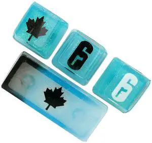 Resin Mechanical Keyboard Keycap - Unique Design, Durable Material, (Black)