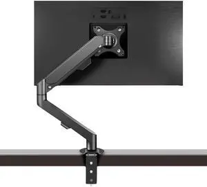HILLPORT Monitor Arm Desk Mount Single 17-34 inch Portable Adjustable Vesa Stand Gas Spring Desktop Bracket 4.4 to 19.8 lbs with Clamp and Grommet Screen Up to 34 inch Computer pc M5-B