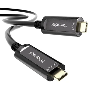 YSerendept Fiber Optic USB C Cable 50ft,10Gbps High Speed Active Optical Data Transfer,Compatible with Logitech Cameras,Webcams,Hubs,HDDs,AR/VR,Projectors,Printer,Black YSerendept Fiber Optic USB C Cable 50ft,10Gbps High Speed Active Optical Data Transfer,Compatible with Logitech Cameras,Webcams,Hubs,HDDs,AR/VR,Projectors,Printer,Black