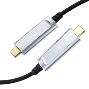huaham USB C Fiber Optic Cable 66FT, 10Gbps Active USB 3.2 Gen2 Cable with German SiliconLine Chip, Long Distance USB C Cable Compatible with Logitech 4K Camera,VR,Video Conference,Industrial S huaham USB C Fiber Optic Cable 66FT, 10Gbps Active USB 3.2 Gen2 Cable with German SiliconLine Chip, Long Distance USB C Cable Compatible with Logitech 4K Camera,VR,Video Conference,Industrial S