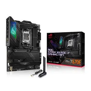 ASUS ROG STRIX X670E-F GAMING WIFI AMD X670 Socket AM5 ATX ASUS ROG STRIX X670E-F GAMING WIFI AMD X670 Socket AM5 ATX