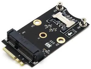 HLT Mini PCI-E to M.2(NGFF) Key A/E Adapter with SIM Card Slot HLT Mini PCI-E to M.2(NGFF) Key A/E Adapter with SIM Card Slot