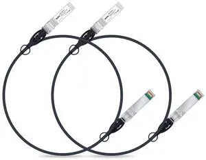 ipolex 10G SFP+ Twinax Cable, Direct Attach Copper(DAC) Passive Cable, 1m (3.28ft), for Cisco SFP-H10GB-CU1M, Meraki, Ubiquiti, Mikrotik, Intel, Fortinet, Netgear, D-Link, Supermicro, TP-Link, 2 Pack ipolex 10G SFP+ Twinax Cable, Direct Attach Copper(DAC) Passive Cable, 1m (3.28ft), for Cisco SFP-H10GB-CU1M, Meraki, Ubiquiti, Mikrotik, Intel, Fortinet, Netgear, D-Link, Supermicro, TP-Link, 2 Pack