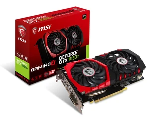 msi Computer Video Graphic Cards GeForce GTX 1050 TI Gaming X 4G, 4GB msi Computer Video Graphic Cards GeForce GTX 1050 TI Gaming X 4G, 4GB