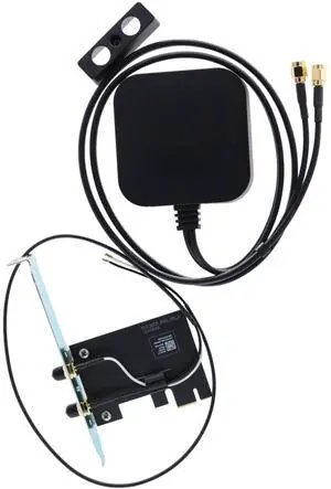 Deal4GO External WiFi Wireless Antenna Boost 59WD7 059WD7 w/SMA PCIe Card 5H76K Replacement for Dell Precision 3660 3640 T3660 T3640 Tower Deal4GO External WiFi Wireless Antenna Boost 59WD7 059WD7 w/SMA PCIe Card 5H76K Replacement for Dell Precision 3660 3640 T3660 T3640 Tower