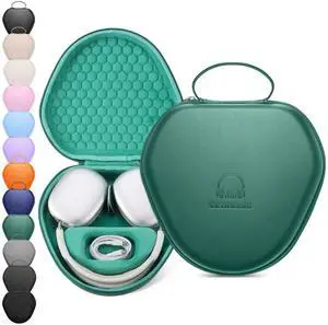 for Airpods Max Case Cover,Smart Cases with Sleep Mode Made by Air pods,Compatible with Apple AirPod Max,Protective Carry Travel Cover AirPods Pro Max Case,Headphone,Forest Green for Airpods Max Case Cover,Smart Cases with Sleep Mode Made by Air pods,Compatible with Apple AirPod Max,Protective Carry Travel Cover AirPods Pro Max Case,Headphone,Forest Green