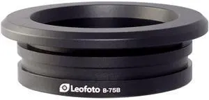 LEOFOTO B-75B 75mm Bowl Adapter for LN-404C, LM-404C, LM-405C, LM-402C Tripod LEOFOTO B-75B 75mm Bowl Adapter for LN-404C, LM-404C, LM-405C, LM-402C Tripod
