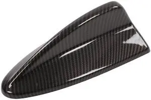KIMISS 192mm/7.56in Carbon Fiber Style Shark Fin Antenna Cover Trim Radio Aerial Base Roof Antenna Cover for 3 Series E90 20052011 KIMISS 192mm/7.56in Carbon Fiber Style Shark Fin Antenna Cover Trim Radio Aerial Base Roof Antenna Cover for 3 Series E90 20052011