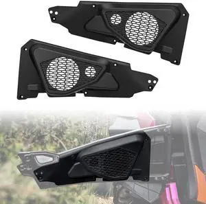 SAUTVS Front Door 6.5" Speakers Pods for Polaris RZR XP 1000/RZR 900 Accessories 2014-2023, 6.5 inch Front Speaker Pods Panels (One Pair) SAUTVS Front Door 6.5" Speakers Pods for Polaris RZR XP 1000/RZR 900 Accessories 2014-2023, 6.5 inch Front Speaker Pods Panels (One Pair)