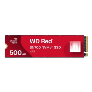 Western Digital 500GB WD Red SN700 NVMe Internal Solid State Drive SSD for NAS Devices - Gen3 PCIe, M.2 2280, Up to 3,430 MB/s - WDS500G1R0C Western Digital 500GB WD Red SN700 NVMe Internal Solid State Drive SSD for NAS Devices - Gen3 PCIe, M.2 2280, Up to 3,430 MB/s - WDS500G1R0C