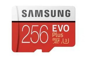 Samsung EVO Plus microSD Card (2020) with SD Adapter (256GB) Samsung EVO Plus microSD Card (2020) with SD Adapter (256GB)
