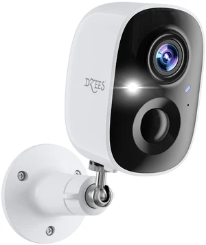 Dzees 3MP 2K Wireless Outdoor Security Camera with Spotlight Siren Dzees 3MP 2K Wireless Outdoor Security Camera with Spotlight Siren