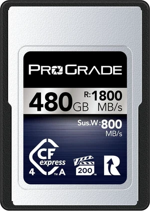 ProGrade Digital CFexpress 4.0 Type A Memory Card (480GB) Iridium ProGrade Digital CFexpress 4.0 Type A Memory Card (480GB) Iridium