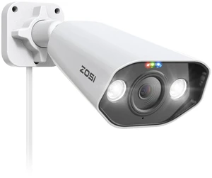 ZOSI 5MP PoE Add-on Camera, Person Vehicle Detection, 2 Way Audio, Color Night Vision, Spotlight Siren, 3K Weatherproof Outdoor Indoor Home Metal Bullet IP Cam Only Compatible 4K/5MP POE NVR ZOSI 5MP PoE Add-on Camera, Person Vehicle Detection, 2 Way Audio, Color Night Vision, Spotlight Siren, 3K Weatherproof Outdoor Indoor Home Metal Bullet IP Cam Only Compatible 4K/5MP POE NVR