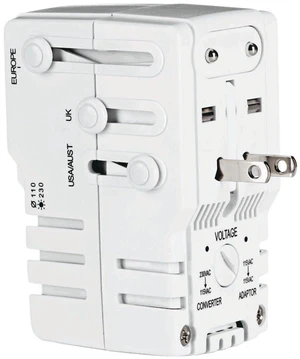 Travel Smart By Conair Adapter/Converter Combo with Surge Protection Travel Smart By Conair Adapter/Converter Combo with Surge Protection