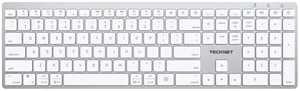 TECKNET Premium Bluetooth Keyboard for Mac, MacBook Pro/Air, iMac, White TECKNET Premium Bluetooth Keyboard for Mac, MacBook Pro/Air, iMac, White