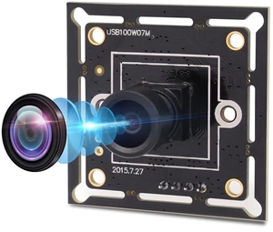 IFWATER USB Camera 720P Webcam 100 Degree Wide Angle Lens USB Camera Module for Computer Mini UVC Industrial Embedded Webcam Board USB2.0 High Speed Plug and Play for Industrial Machine Vision IFWATER USB Camera 720P Webcam 100 Degree Wide Angle Lens USB Camera Module for Computer Mini UVC Industrial Embedded Webcam Board USB2.0 High Speed Plug and Play for Industrial Machine Vision