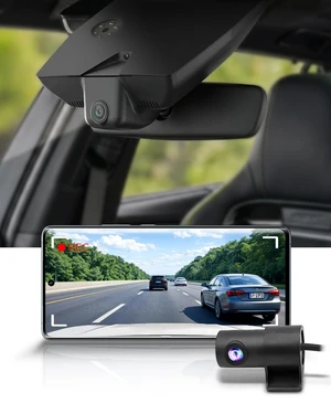 Fitcamx Front 4K+Rear 1080P Dash Cam Adapts for Kia EV6 2022-2026, OEM Factory Look, 2 Way HD Video, Loop Recording, WiFi & APP, Collisiton Detection, Night Vision, Easy to Use, 128GB Card Fitcamx Front 4K+Rear 1080P Dash Cam Adapts for Kia EV6 2022-2026, OEM Factory Look, 2 Way HD Video, Loop Recording, WiFi & APP, Collisiton Detection, Night Vision, Easy to Use, 128GB Card