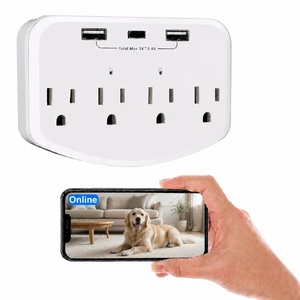 Kestanlora Latest 4K Hidden Camera WiFi, Wireless Spy Cam Wall Outlet with Motion Detection, Loop Recording,No Audio Indoor Nanny Cameras for Home Security/Office Kestanlora Latest 4K Hidden Camera WiFi, Wireless Spy Cam Wall Outlet with Motion Detection, Loop Recording,No Audio Indoor Nanny Cameras for Home Security/Office