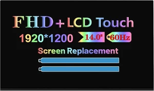 14.0" On-Cell Touch Screen Replacement N22327-001 NV140WUM-T01 for HP ZBook Firefly 14 G9 G10 G11 LCD LED Laptop Computer Display Panel (FHD 1920 * 1080 40 Pins 60HZ) 14.0" On-Cell Touch Screen Replacement N22327-001 NV140WUM-T01 for HP ZBook Firefly 14 G9 G10 G11 LCD LED Laptop Computer Display Panel (FHD 1920 * 1080 40 Pins 60HZ)