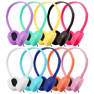 ZXQZYM 20 Pack Bulk Headphones for Classroom, Wired 3.5mm Jack Mixed Colors ZXQZYM 20 Pack Bulk Headphones for Classroom, Wired 3.5mm Jack Mixed Colors