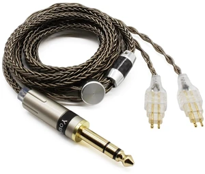 Youkamoo 1/4" 6.35mm Replacement Audio Upgrade Cable Compatible with Sennheiser HD650, HD600, HD580, HD58X, HD660S, HD660S2, HD6XX Headphones Youkamoo 1/4" 6.35mm Replacement Audio Upgrade Cable Compatible with Sennheiser HD650, HD600, HD580, HD58X, HD660S, HD660S2, HD6XX Headphones